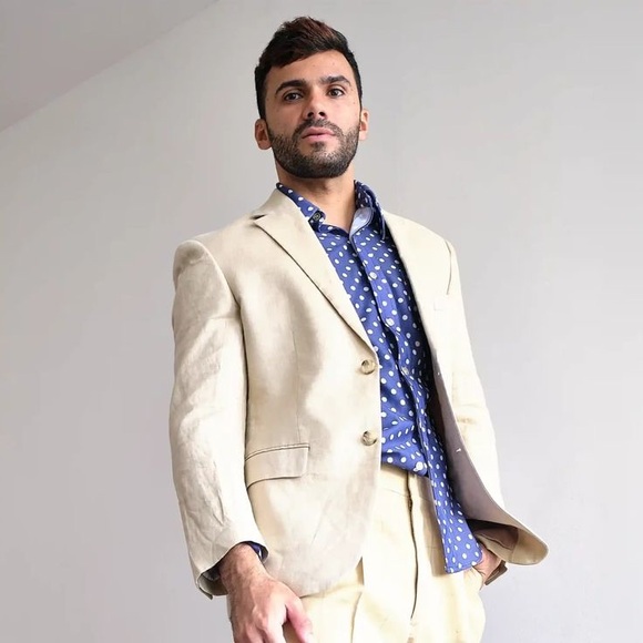 Pronto Uomo Linen Suit - Picture 1 of 5